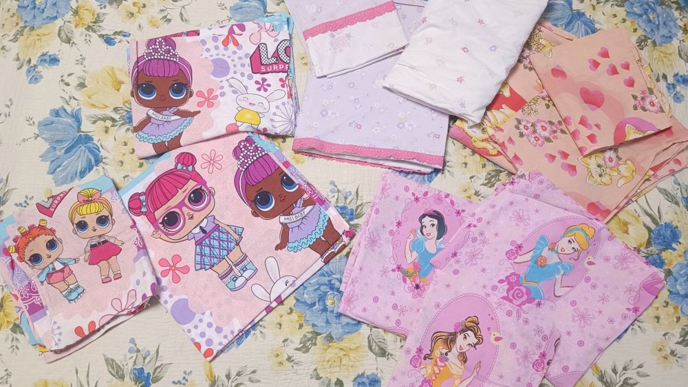 Постільна білизна для дитячого ліжечка комплект 3+1 ПОДАРУНОК