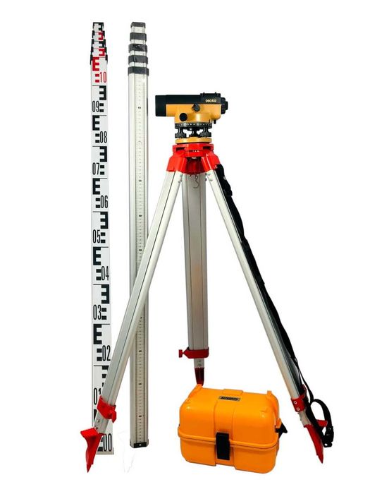 ZESTAW Niwelator optyczny x32 + statyw + łata 5m PRO