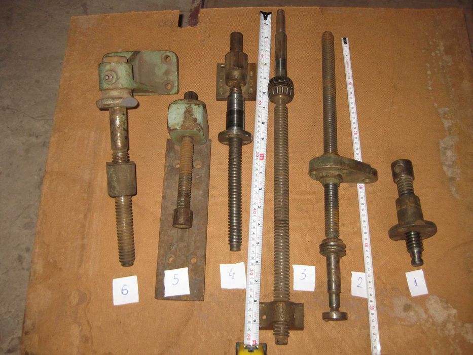 Винты трапецевидные для струбцин, зажимных устройств