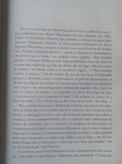 Obra Poética [1948-1995] - David Mourão-Ferreira
