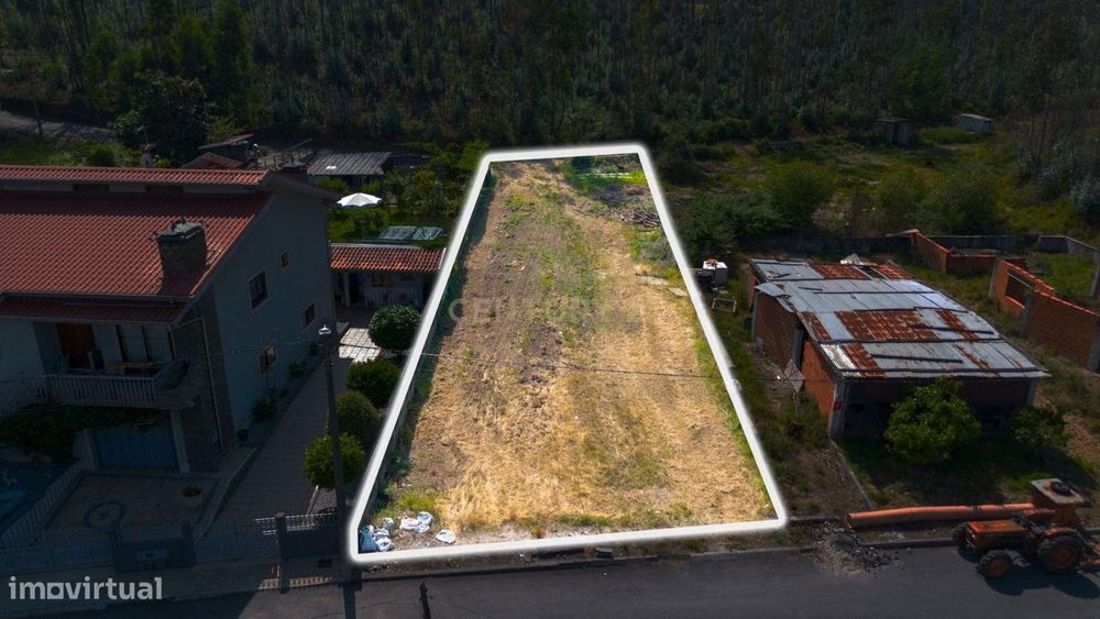 Lote de terreno com 655 m2 em Covelo - perto do rio Sousa — Foz Do Sousa E Covelo, Porto
