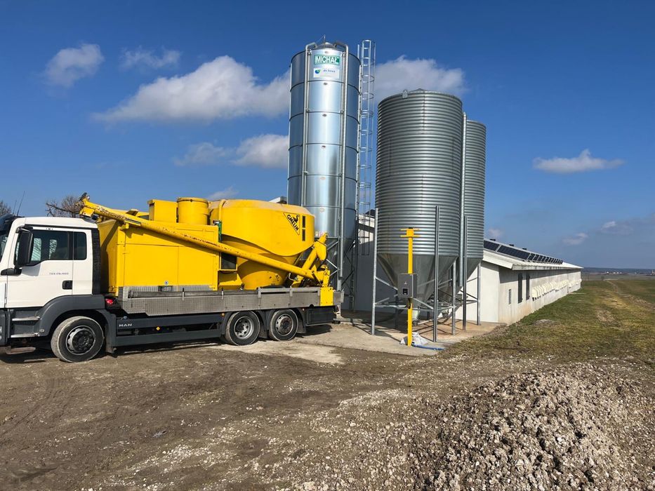 Mobilna mieszalnia pasz