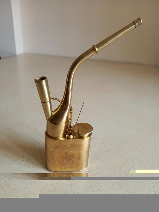 Fajka mosiądz unikat