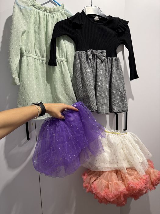 Zestaw ubranek dla dziewczynki 98rozm 2-3 lata