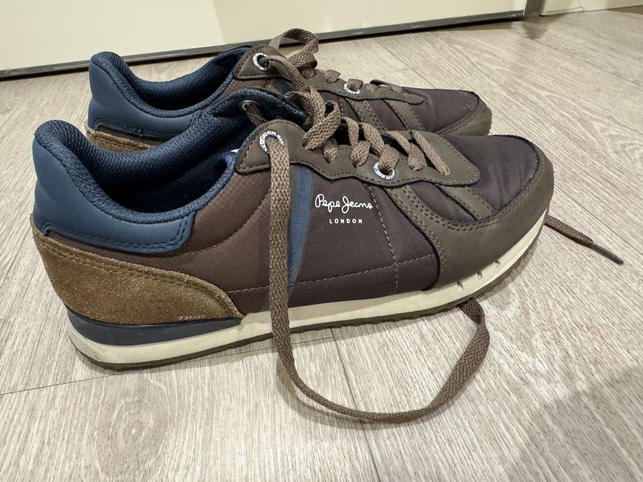 Tenis pepe jeans como novos castanhos
