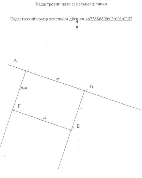 Земельна ділянка під житлову забудову 6 сотих/план/участок/Львів