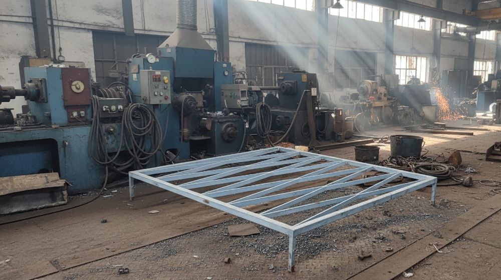 Base/Estrutura em Ferro Reforçada – 86cm x 78cm