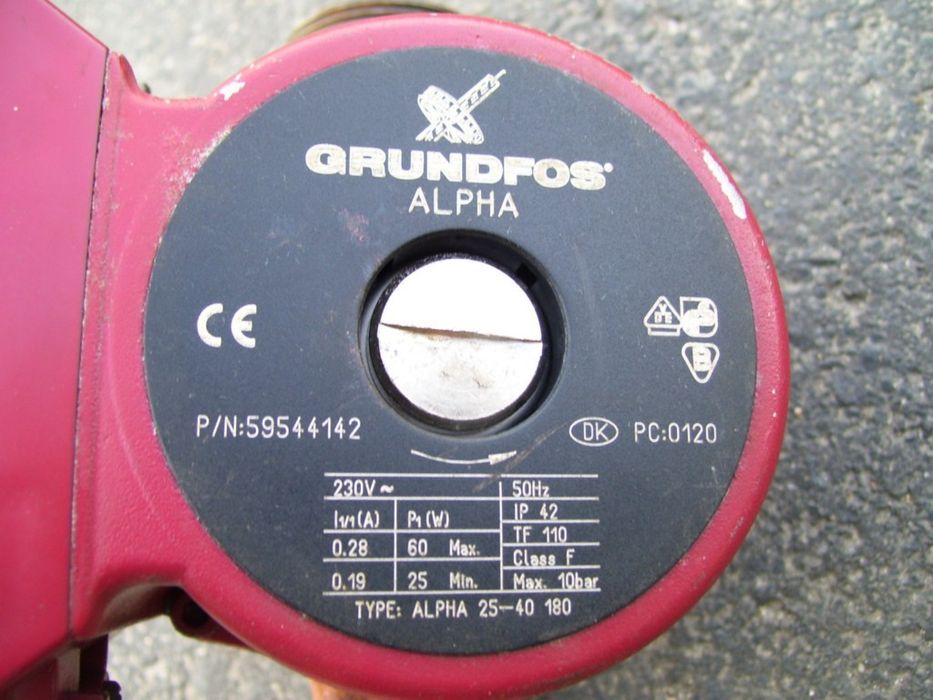 pompa c.o. grundfos alpha+ 25-40 180 +gwarancja