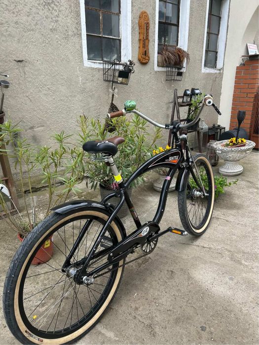Stylowy Cruiser SEATTLE 26” | Retro Beach Cruiser | Jak Nowy