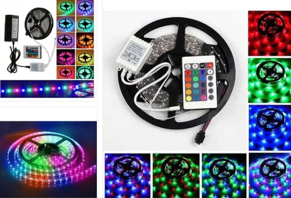 Лента диодная 3528 RGB