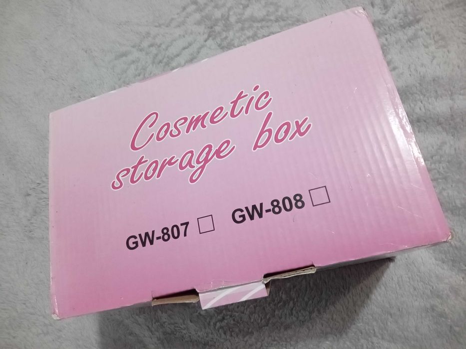 Органайзер для косметики пластиковый прозрачный, GW-807