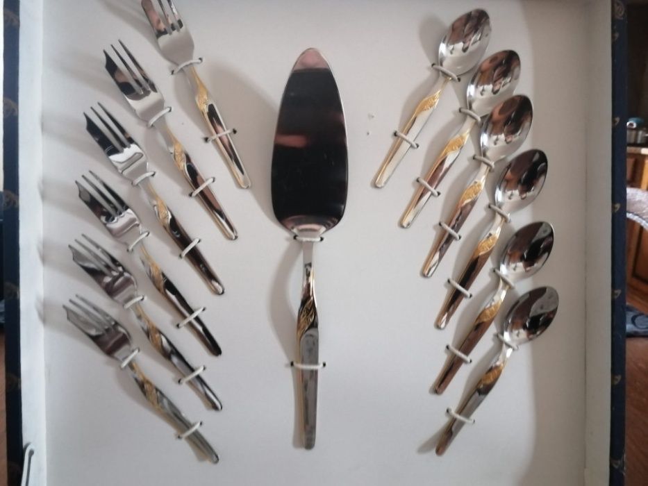 Conjunto de bolo / tarte tipo Limoges443350235774996482