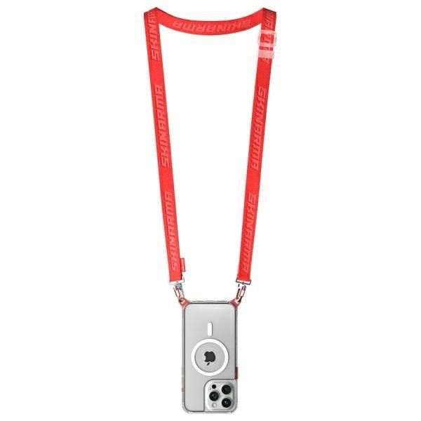Skinarma Scout uniwersalna smycz do telefonu czerwony/red
