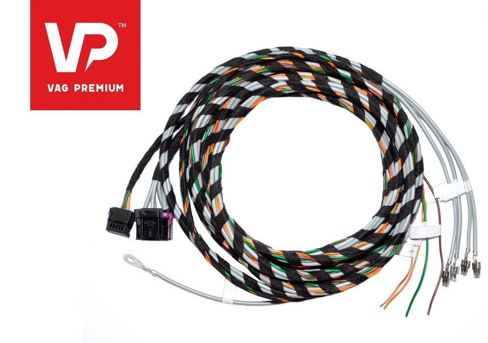 Skoda Superb 3V instalacja wiązka haka 5QO907383M hak holowniczy