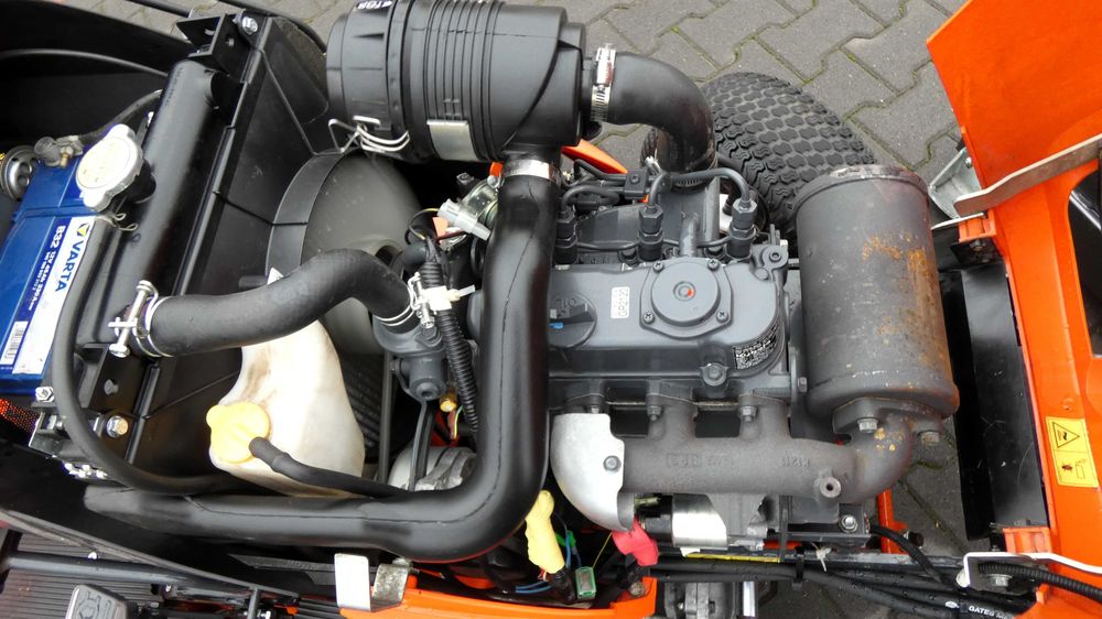 Traktorek kosiarka KUBOTA GR2120 PŁUG Diesel (031101.5) - Baras