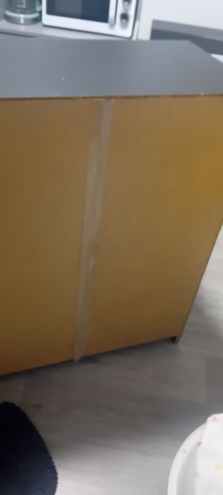 Cómoda quarto preta