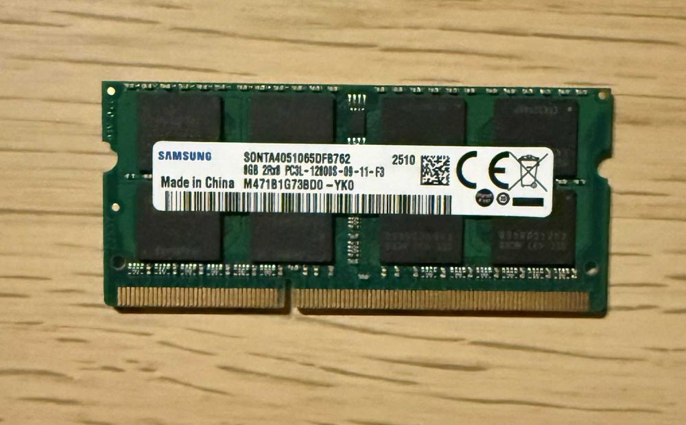 Pamięć Samsung DDR3L 8GB 1600MHz PC3L-12800S 1.35V CL11 M471B1G73BD0