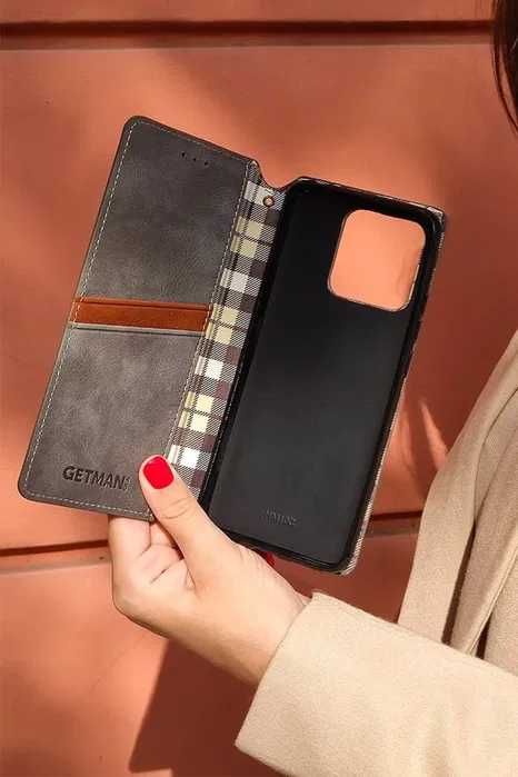 Шкіряний чохол книжка GETMAN кожаный чехол для Samsung Galaxy та ін.