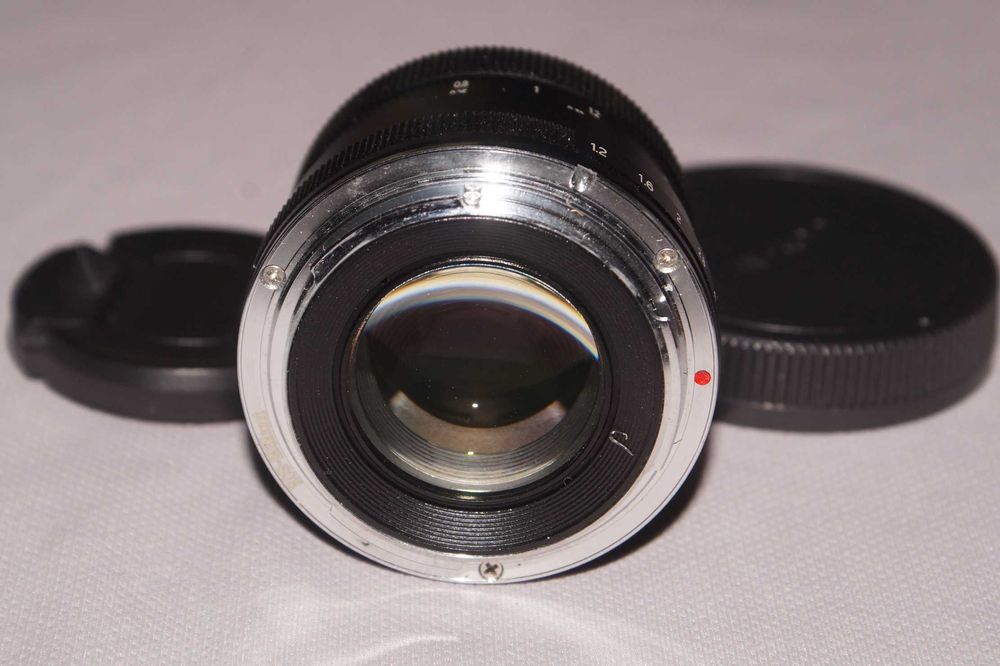 35mm f/1.2 для Sony-E + Canon EF-M
