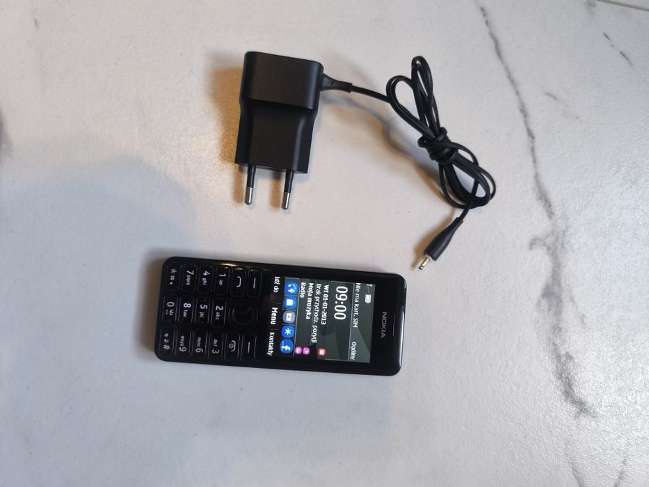 Nokia 206 jak nowy z ładowarką