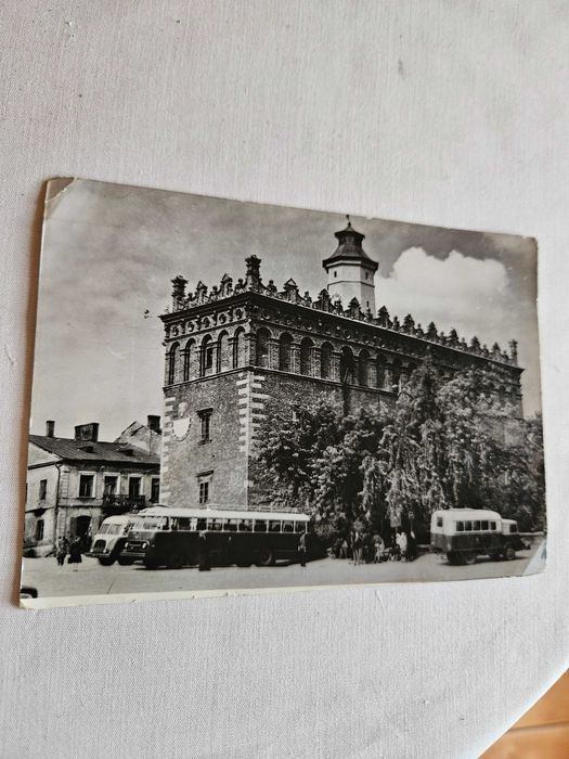 Stara kartka pocztowa Sandomierz