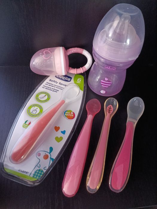 Молокоотсос AVENT, соски, бутылочки, поильник, ниблер, ложка Chicco.