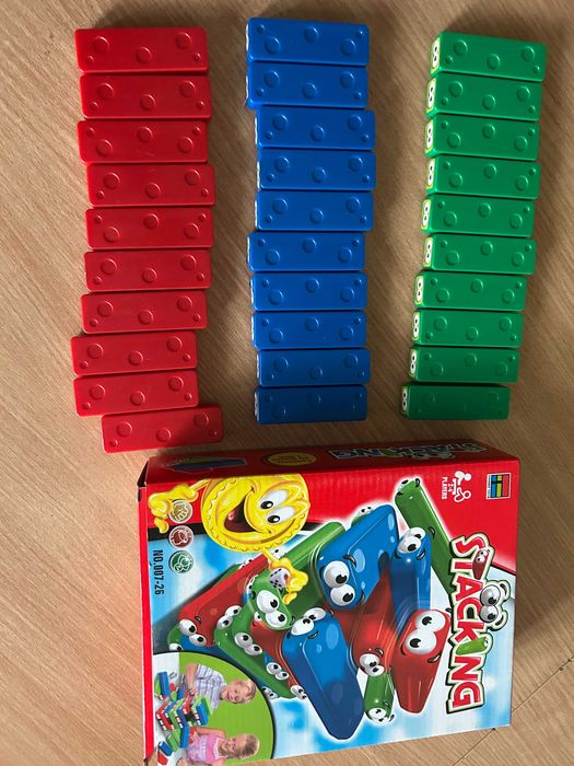 Игры настольные конструкторы  Bunchems и WOOPIE Puzzle 4+