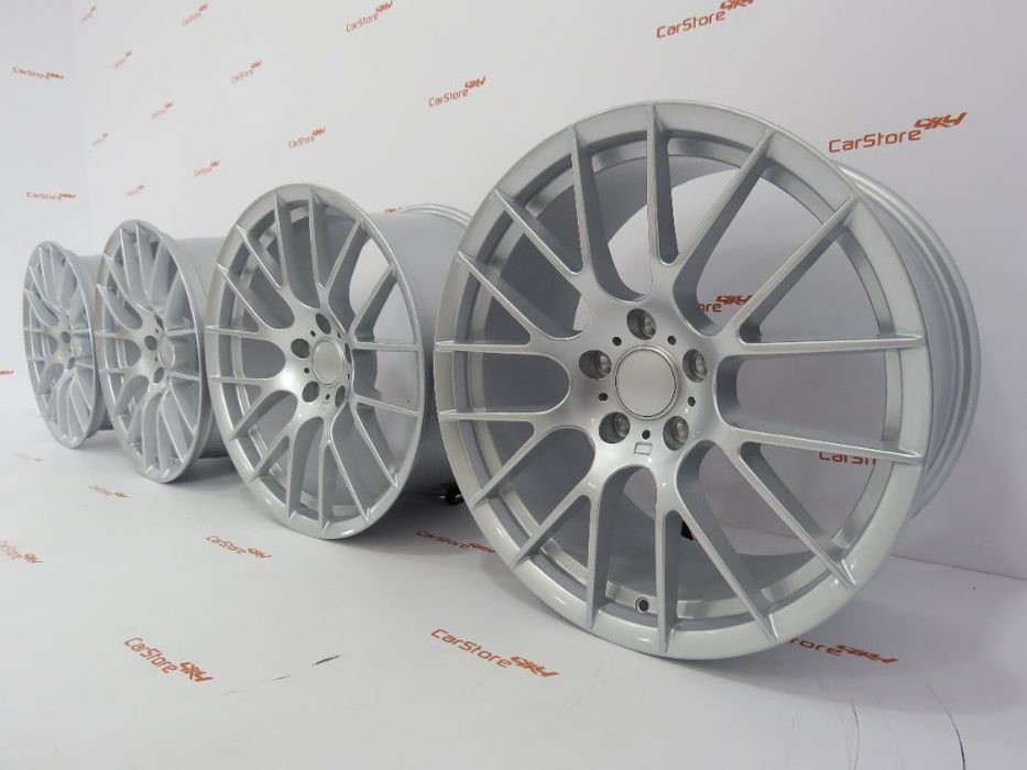 Jantes Look Bmw M359 19 8.5+9.5 5x120 Cinza Prata
