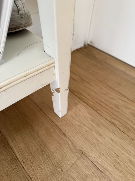 Mesa aparador branca do IKEA