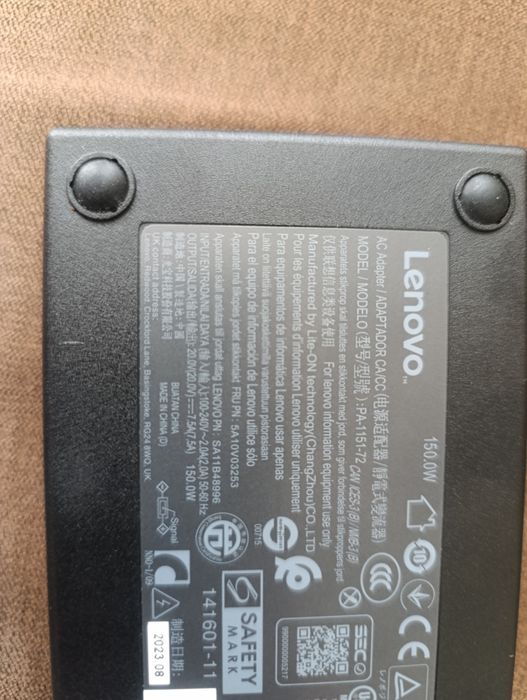 Зарядное устройство Lenovo 150W