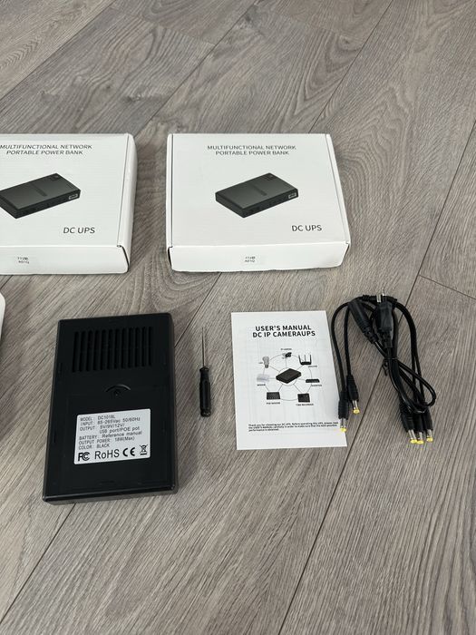 ДБЖ UPS  DC1036L Павербанк безперебійник до роутера камера вайфай