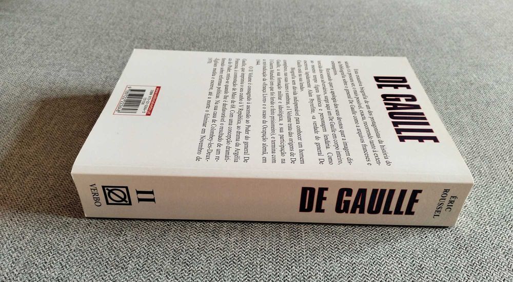 Livro "De Gaulle" volume 2 de Éric Roussel