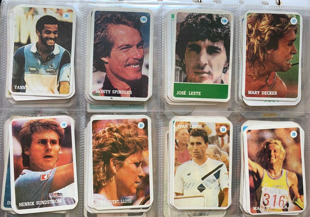 Calendários de 1986 - Celebridades (preço unitário)