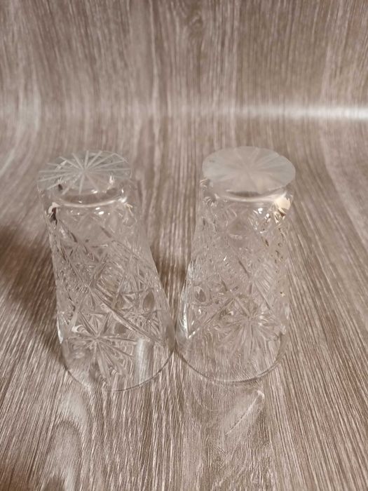 Хрустальные стопки 2 шт