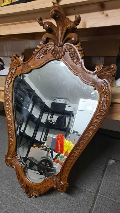 Espelho de estilo clássico decorativo para sala ou quarto