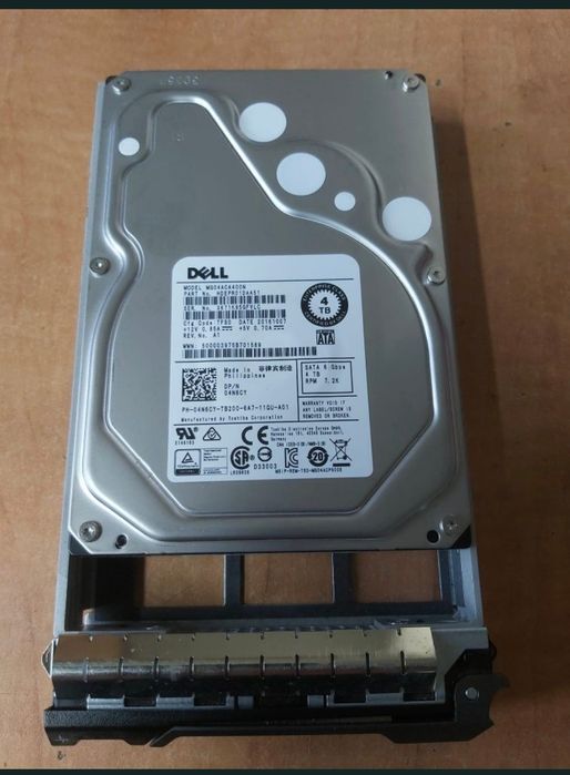 Dell Enterprise HDD 6TB | ST6000NM0024 | SATA 6Gb/s | 7200 RPM | Serwer / NAS / RAID