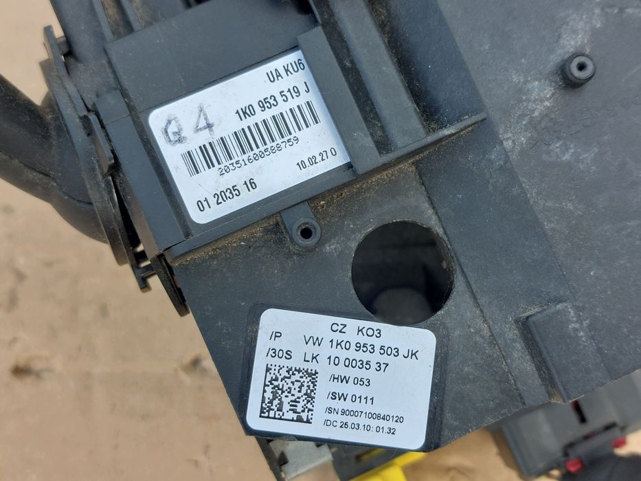 vw golf vi 6 przełącznik zespolony manetka taśma 1k0953503jk 1k0953549cq