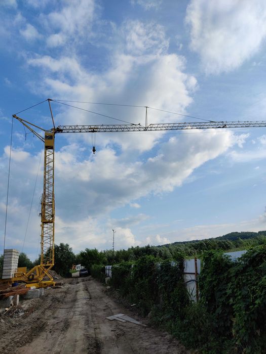 Оренда баштового крана LIBHERR 70к (Лібхер 63к) Ватажопійомність 6т.