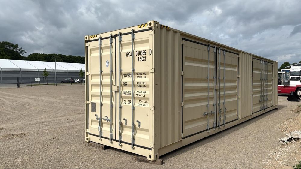 Kontener  40 HC Premium 2x Drzwi Boczne High Cube CSC 2025