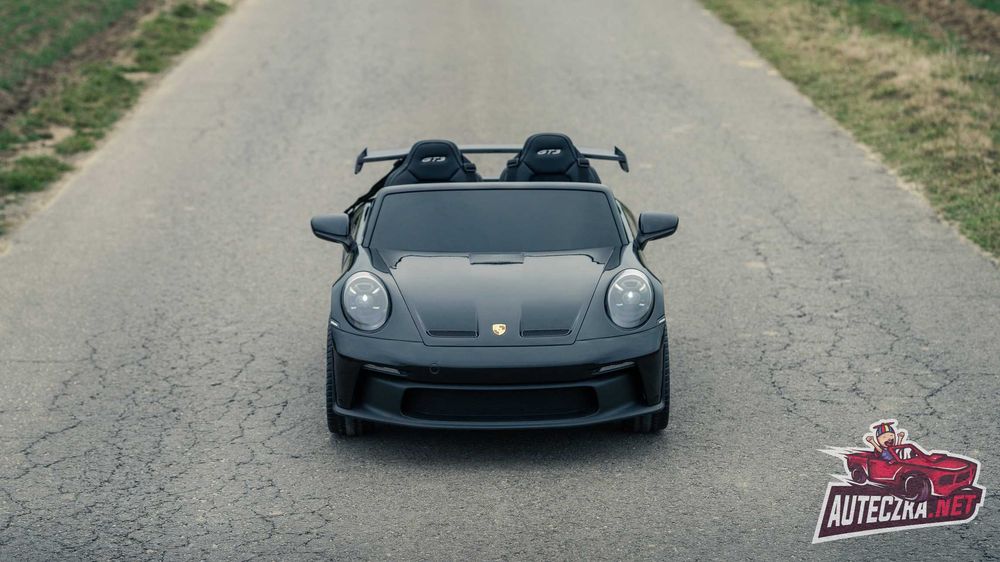 Mocne autko na akumulator PORSCHE 911 dla dzieci+ PILOT 4x4 mp3 lakier