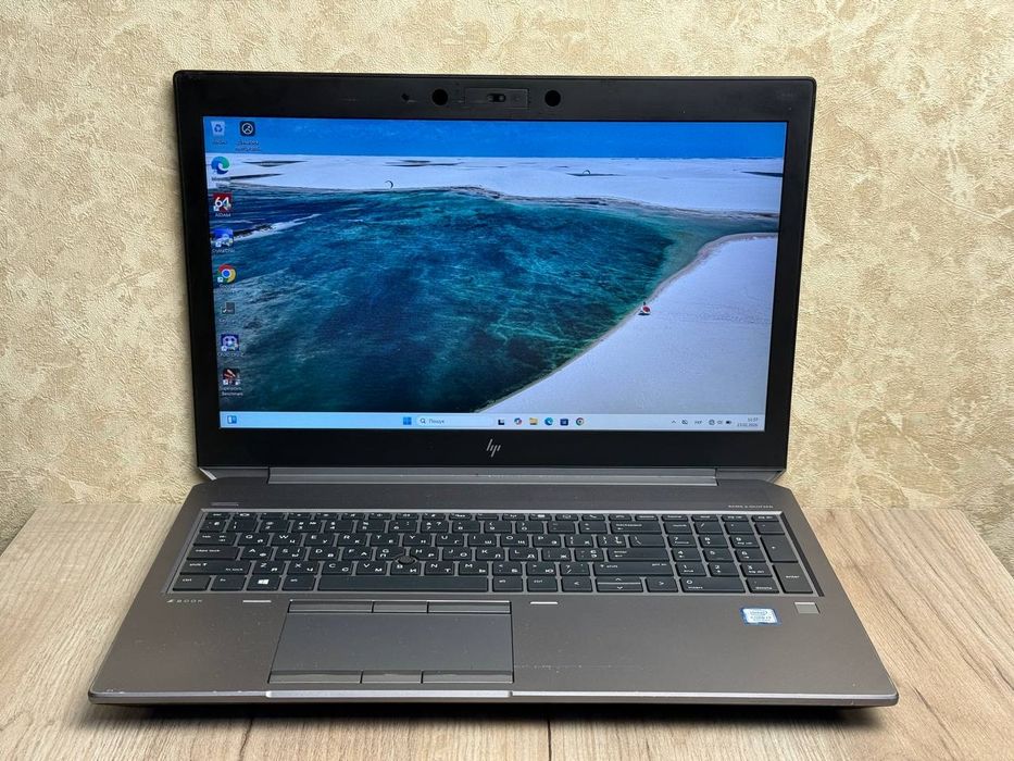 Игровой ноутбук HP 15.6 fhd ips/i7-8850h/Nvidia 4gb/16/256/АКБ 4 часа