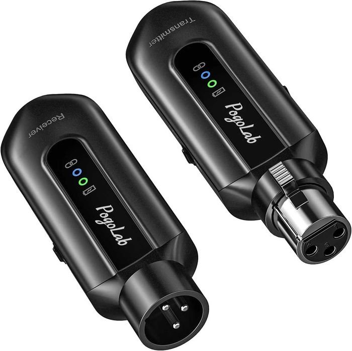 POGOLAB BKW-X1 Wireless Microphone Transmitter Receiver 2.4Ghz