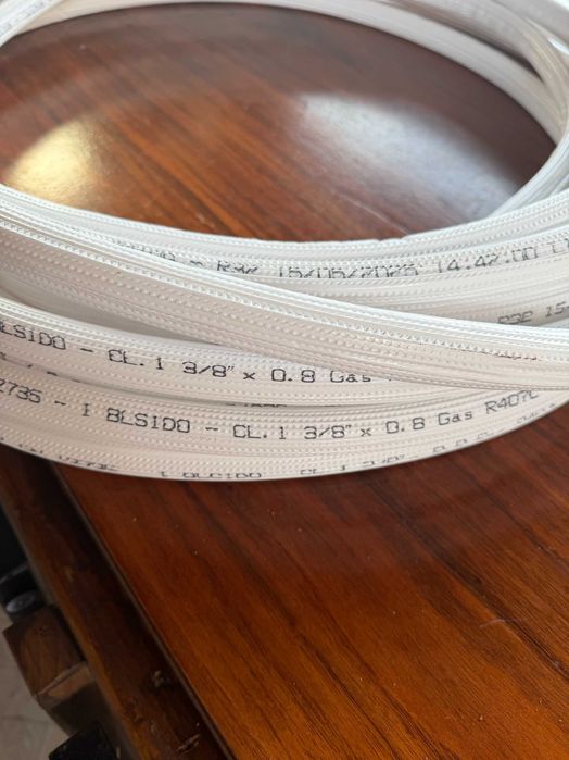 Tubo cobre Isolado Ar Condicionado