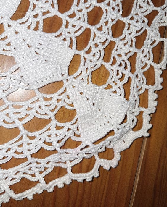 Naperon em crochet
