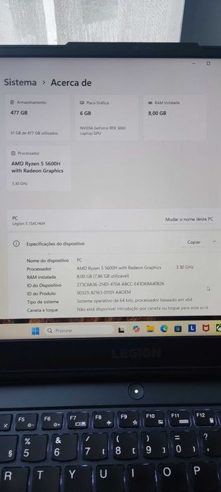 Lenovo Legion 5 15ACH6
