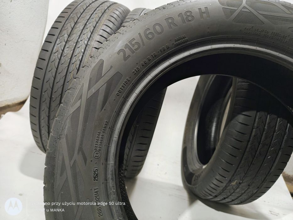 Continental EcoContact 6Q 215/60/18 Opony Letnie DOT 2025