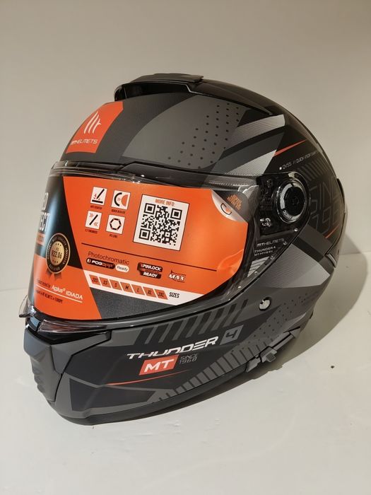 Capacete MT Thunder 4 Gama alta mota scooter novo