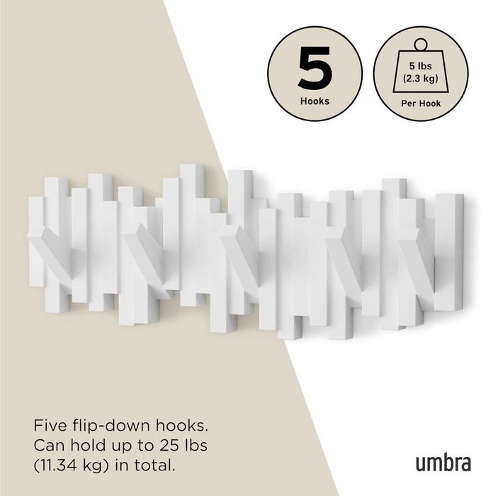 Cabide / Bengaleiro de parede [NOVO] [UMBRA]