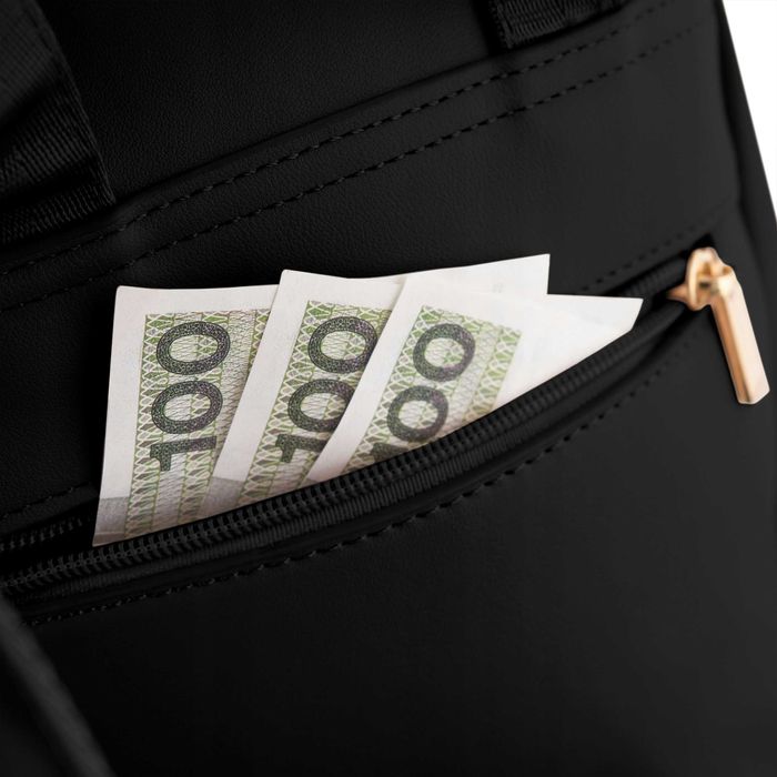 Plecak damski MILEY BETLEWSKI Czarny Elegancki Stylowy Skóra Eko