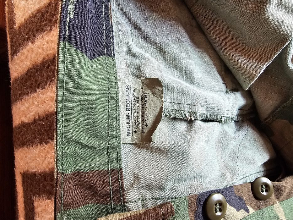Spodnie BDU woodland medium regular kontarakt